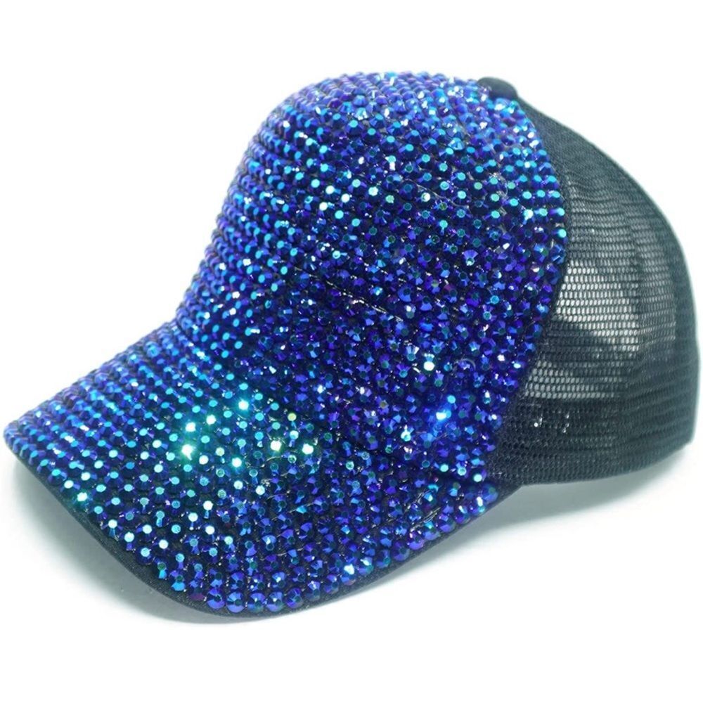 Baseball Cap With Diamond Design - image 2